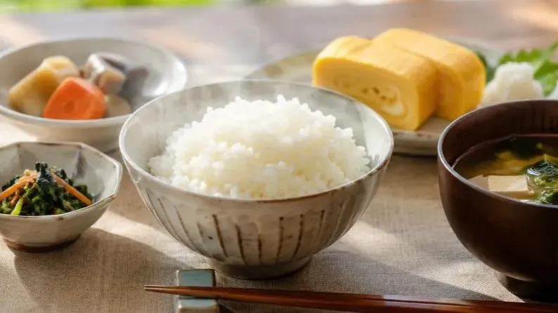 美しい大粒のお米